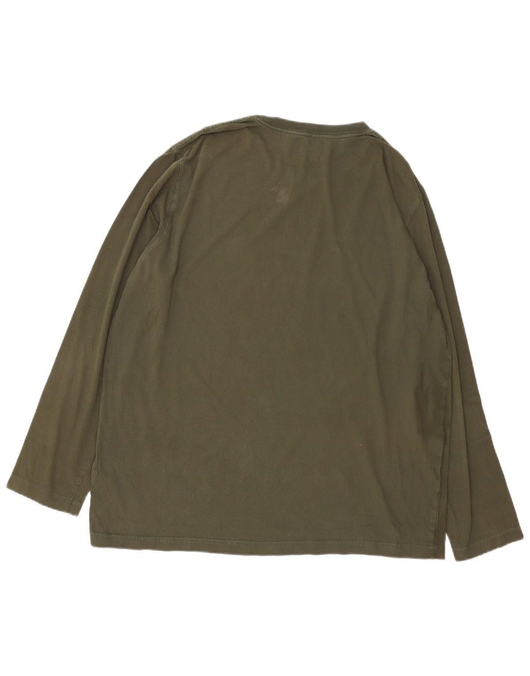 TIMBERLAND Bărbați Regular Fit Graphic Top cu mânecă lungă XL Kaki Bumbac