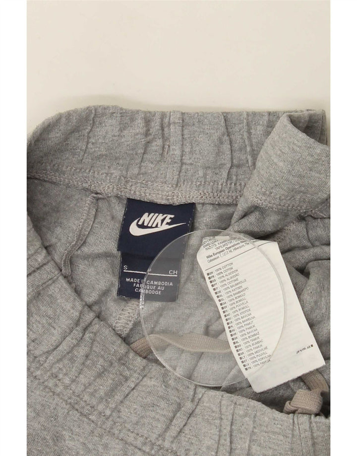 Pantaloni scurți sport Nike pentru bărbați, bumbac, gri mici