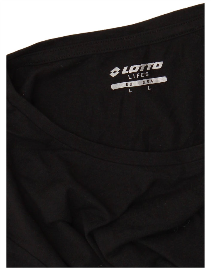 Tricou pentru femei LOTTO Top UK 16 Large Black