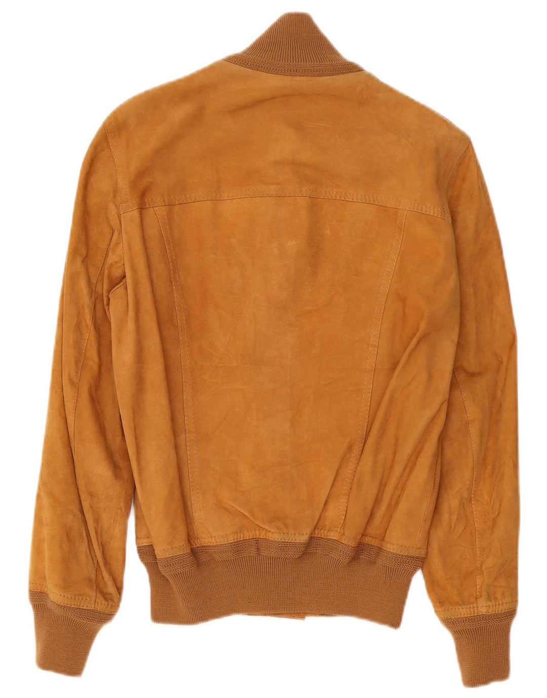 Bomber Vintage Bărbați de piele intoarsa IT 48 Medium Beige Piele