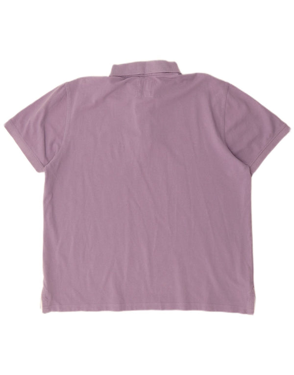 Crew Clothing Tricou polo pentru bărbați XL Purpuri Bumbac