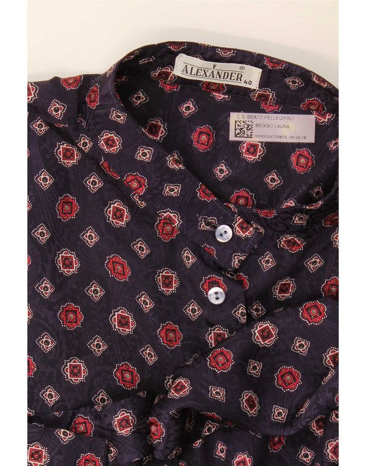 Cămașă militară Alexander pentru femei EU 40 Medium Bleumarin Geometric