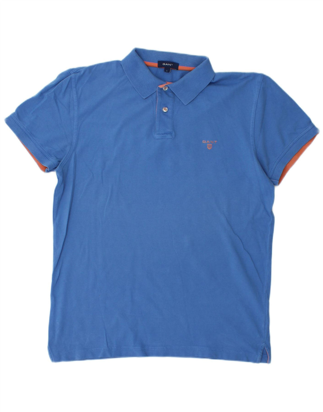 GANT Tricou Polo Băieți 15-16 Ani Mare Bumbac Albastru