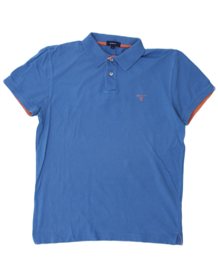 GANT Tricou Polo Băieți 15-16 Ani Mare Bumbac Albastru