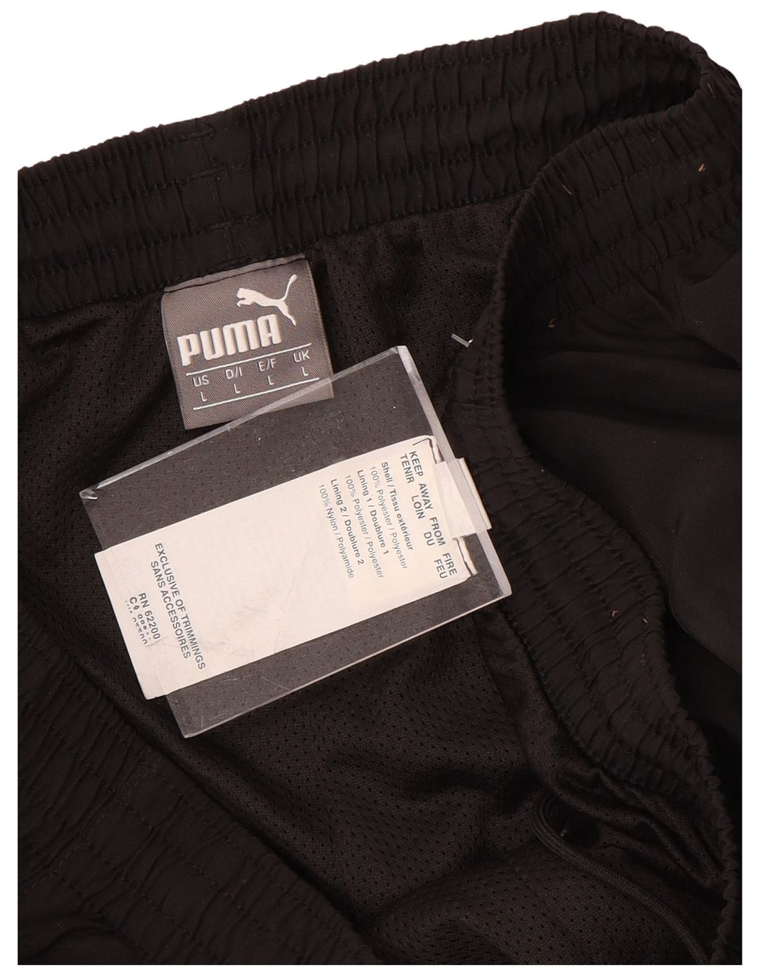 Pantaloni de trening PUMA pentru bărbați, mari, negru, poliester