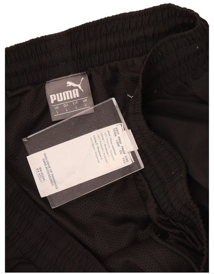 Pantaloni de trening PUMA pentru bărbați, mari, negru, poliester