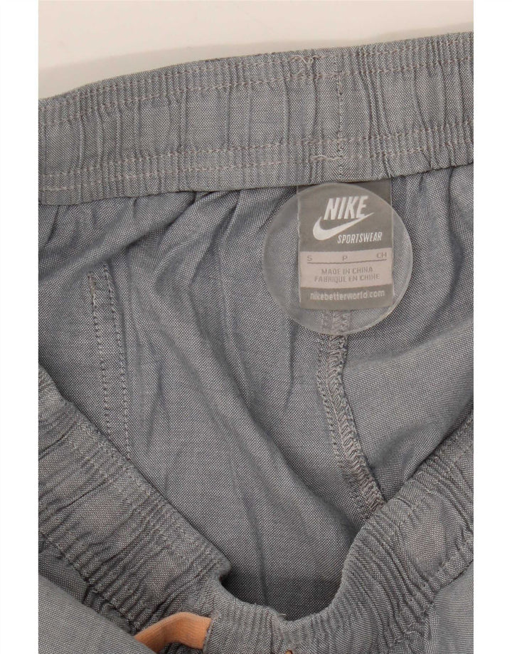 Pantaloni scurți casual Nike pentru femei mici W27 bumbac gri