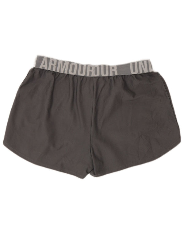 Pantaloni scurți de înot Under Armour pentru femei Heat Gear Graphic UK 14 Medium Gri
