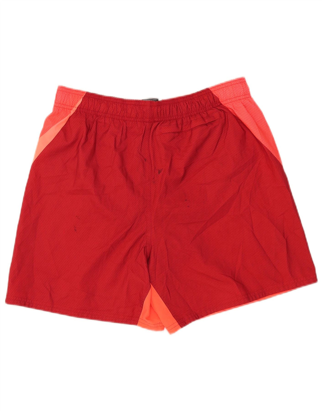 Pantaloni scurți de înot grafic Nike pentru bărbați, roșu mediu, poliester color bloc