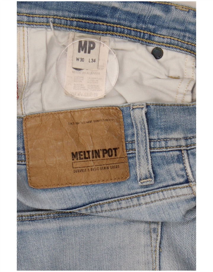 Blugi subțiri pentru femei Meltin' Pot L30 L34 Bumbac albastru