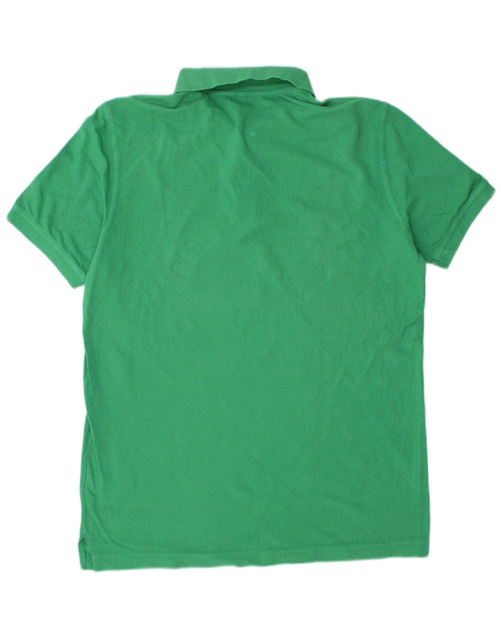 Tricou polo pentru bărbați BENETTON, mare, verde, bumbac