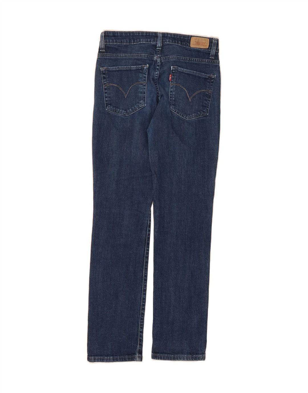 LEVI'S Womens Distressed Straight Jeans US 6 Medium W28 L30 Blue Cotton Vintage Levi's and Second-Hand Levi's from Messina Hembry 