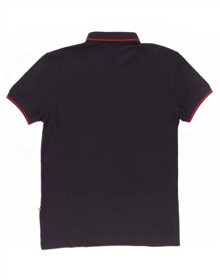 Tricou polo Lacoste pentru bărbați, cu formă regulată, mărimea 3, bumbac, albastru bleumarin