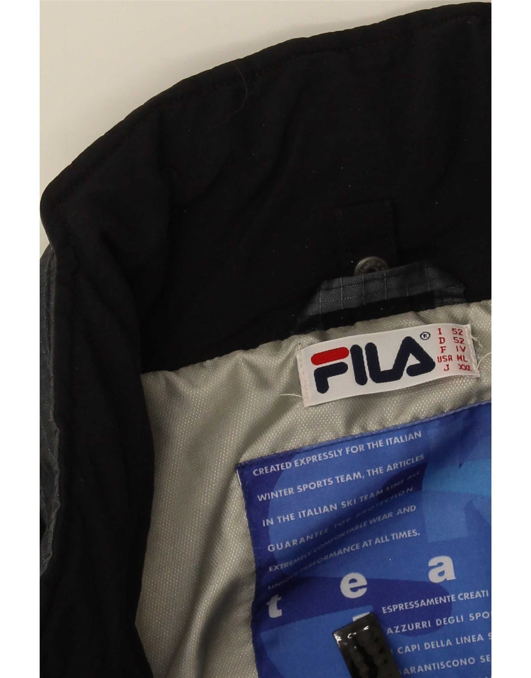 Jachetă de ploaie Fila pentru bărbați IT 52 XL Gri Colorblock