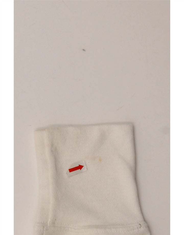 Pulover cu grafic pentru femei Champion UK 16 Poliester alb mare