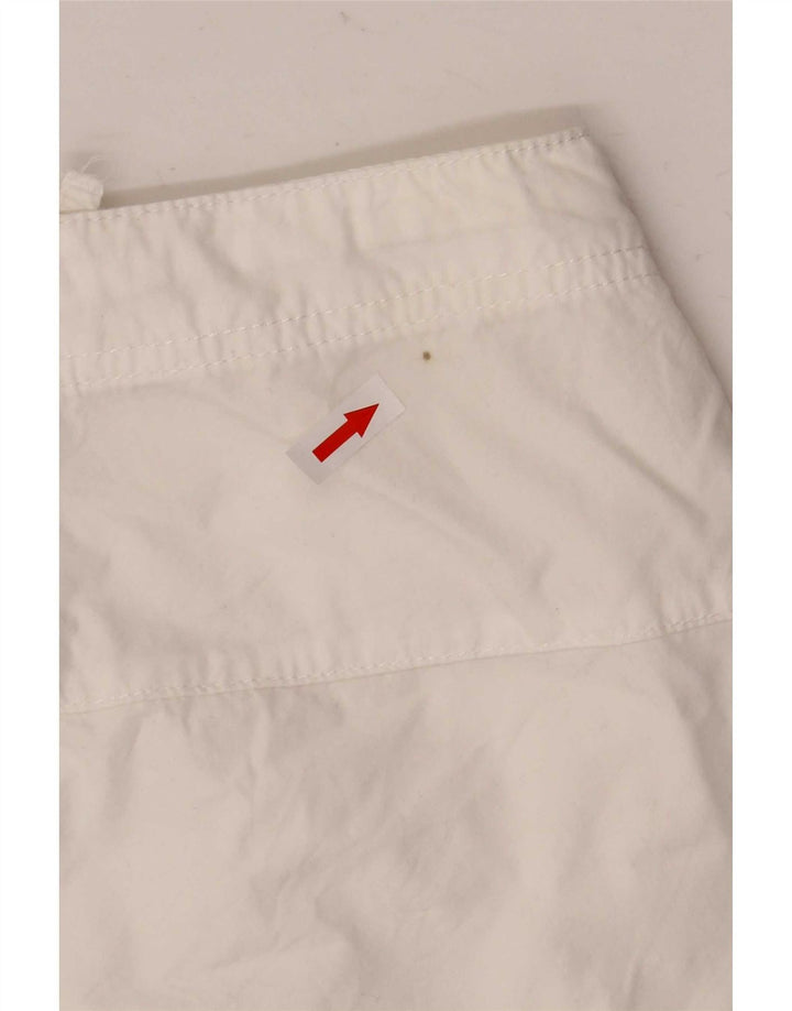 Pantaloni scurți casual Champion pentru femei, mari W32, bumbac alb