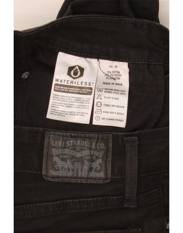 Blugi Levi's 715 Bootcut W25 L27 bumbac negru