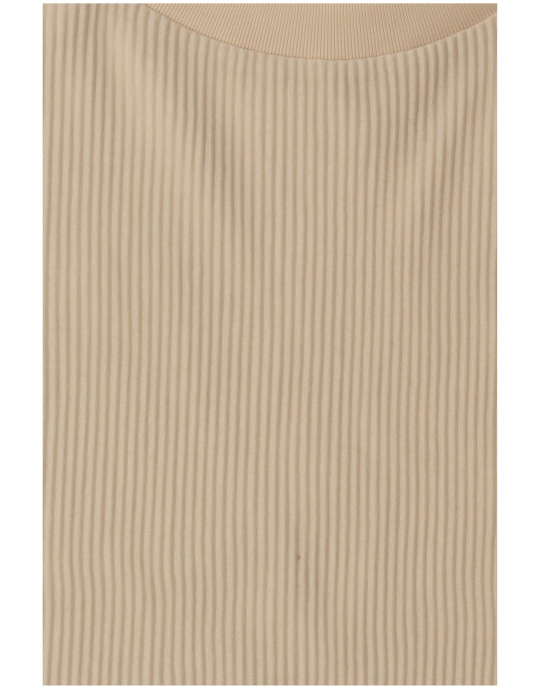 Vestă supradimensionată pentru femei Adidas UK 8 Small Beige Poliester