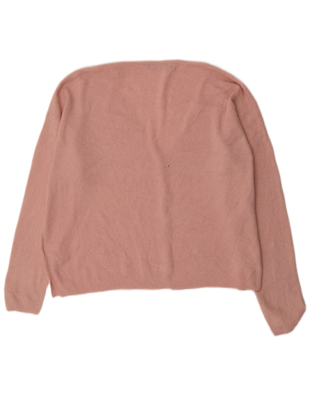 Pulover cardigan supradimensionat pentru femei Marks & Spencer UK 16, mare, roz acrilic