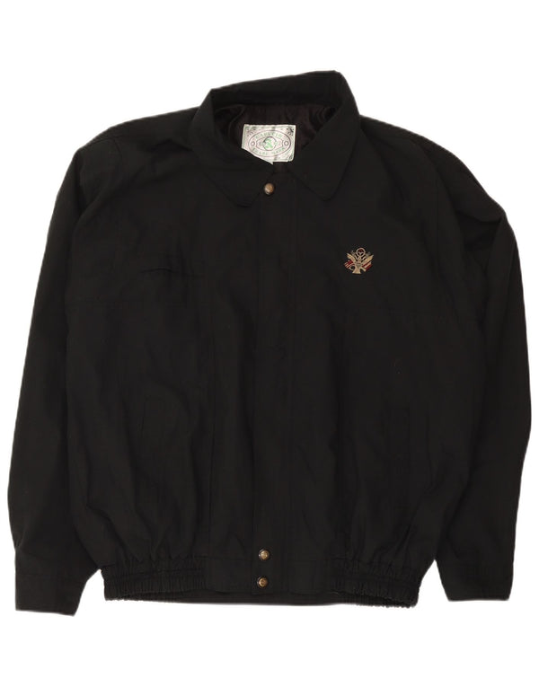 Bomber Vintage pentru bărbați UK 42 XL Negru