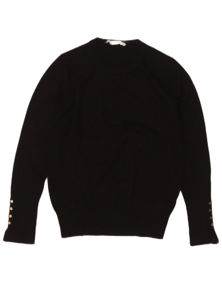 Pulover pentru damă Zara, cu gât turnut, UK 12 Medium Negru