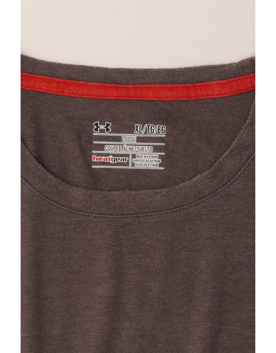 Tricou Under Armour pentru bărbați Top XL poliester gri