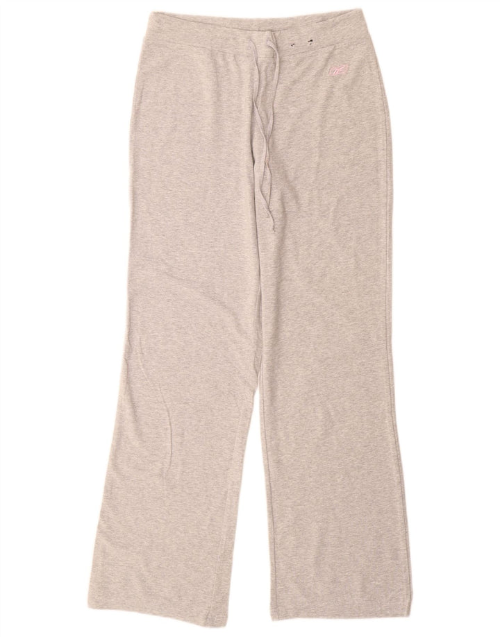 Pantaloni de trening Reebok pentru femei UK 10, bumbac gri mic