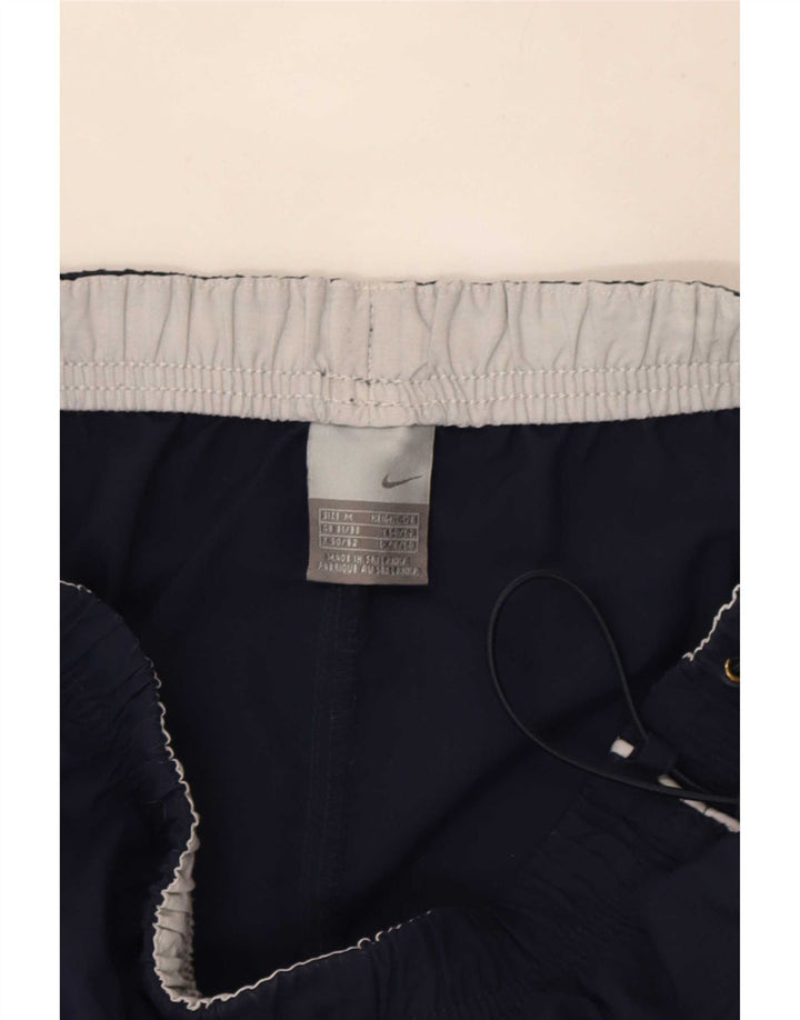 Pantaloni scurți sport Nike pentru bărbați, nailon mediu, albastru bleumarin