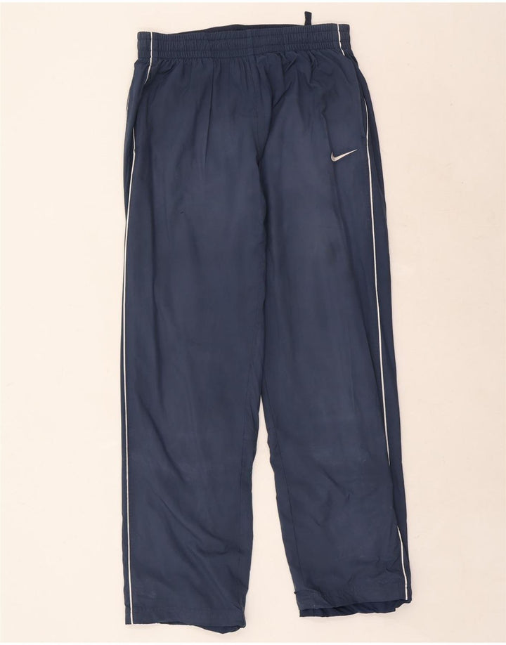 Pantaloni de trening Nike pentru bărbați, poliester mediu bleumarin