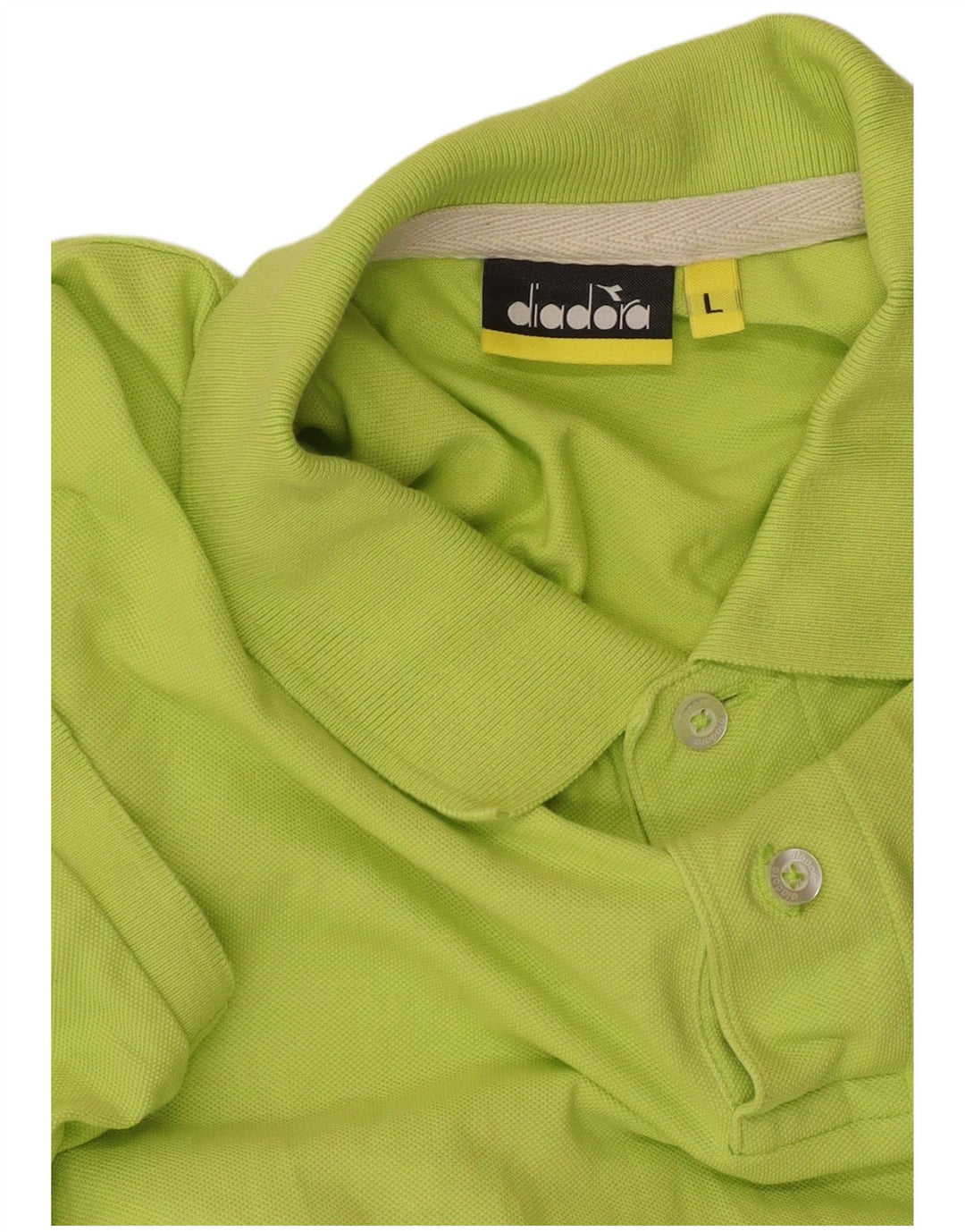 DIADORA Tricou Polo Barbati Mare Bumbac Verde