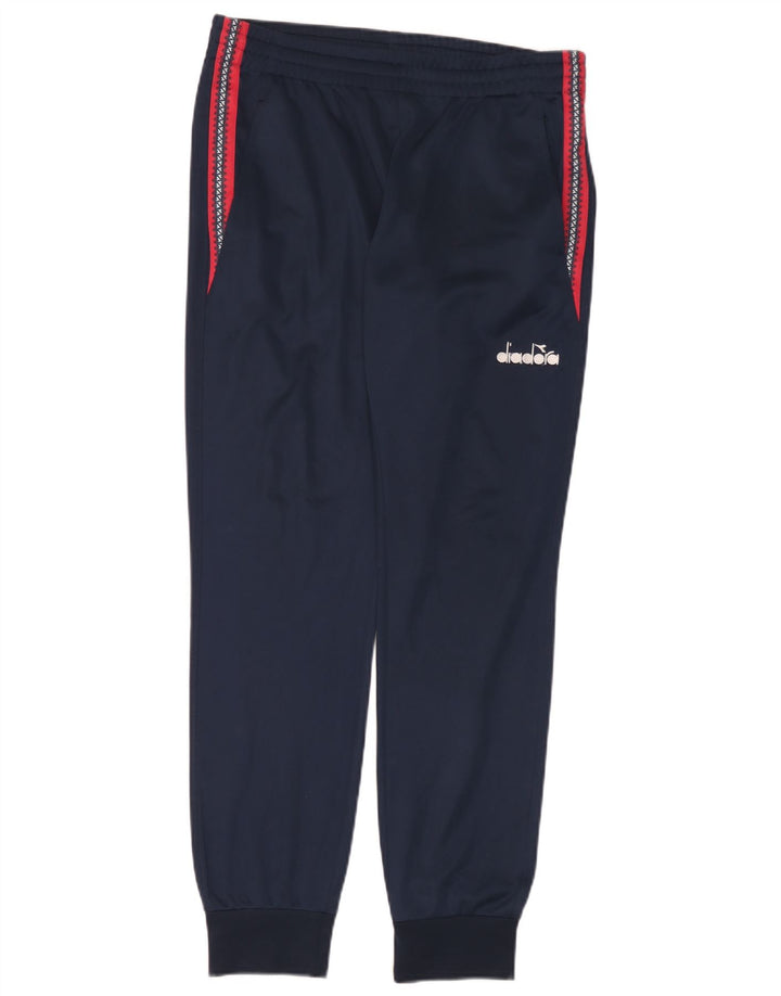 Pantaloni de trening Diadora pentru bărbați Pantaloni de jogging, medii, bleumarin, color block