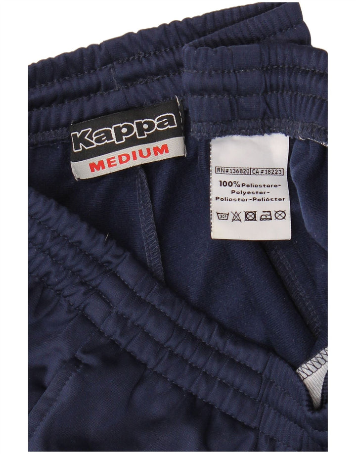 Pantaloni de trening KAPPA pentru bărbați, poliester mediu bleumarin