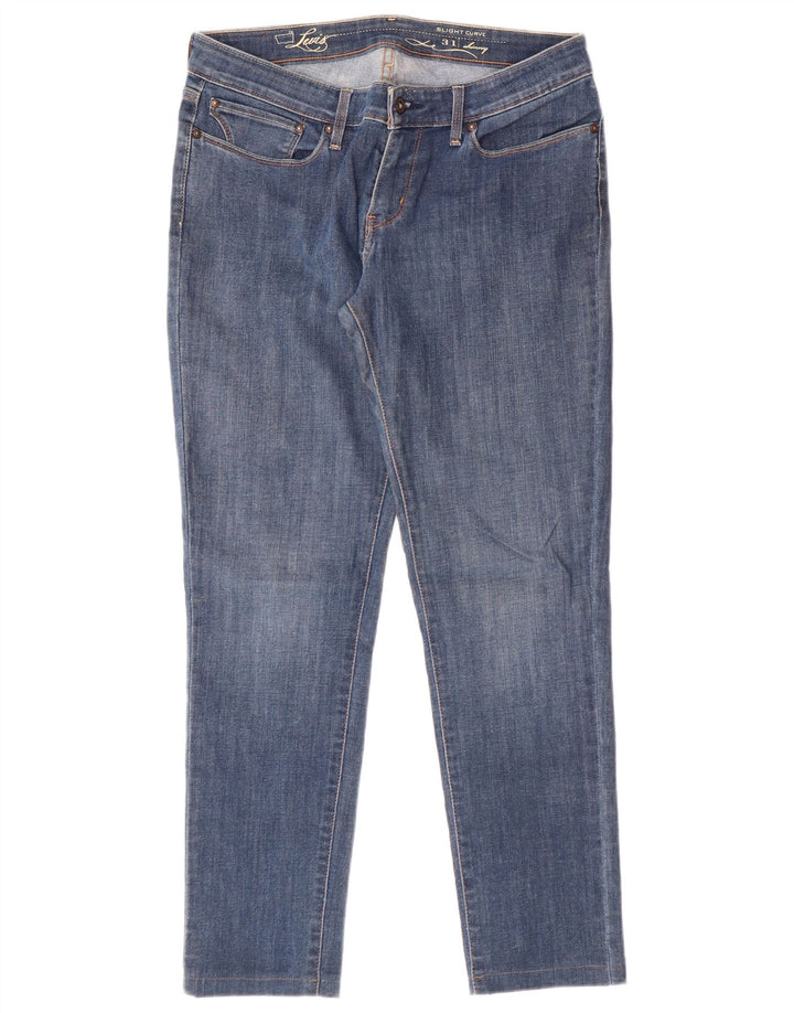 Blugi skinny pentru femei Levi's Slight Curve W31 L29 Bumbac albastru