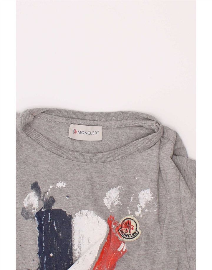 Tricou grafic pentru băieți Moncler Top 6-7 ani gri