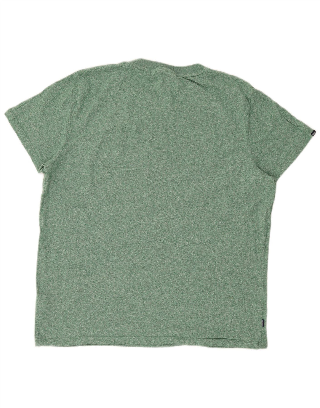 SUPERDRY tricou pentru bărbați Top 2XL verde bumbac cu pete