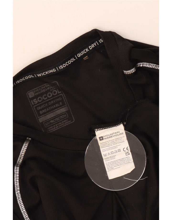 Tricou pentru bărbați Mountain Warehouse Top mare poliester negru