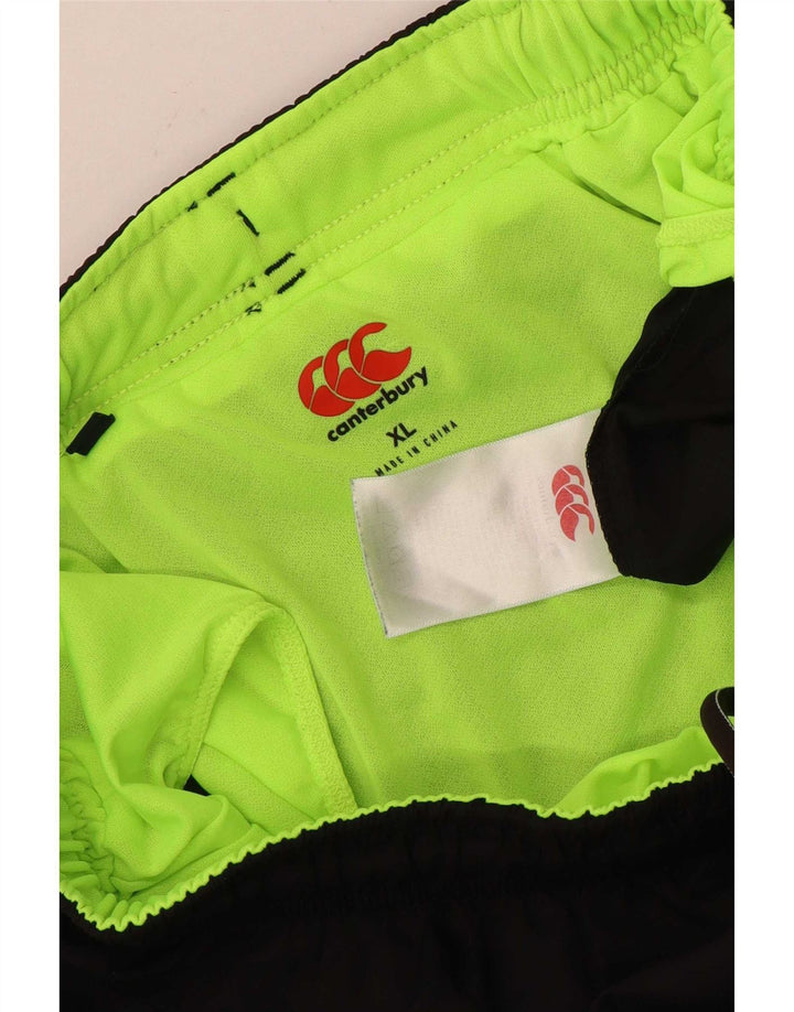Pantaloni scurți sport pentru bărbați Canterbury XL poliester negru