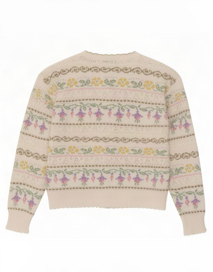 Marks & Spencer Pulover Cardigan St. Michael pentru femei UK 12 Medium White