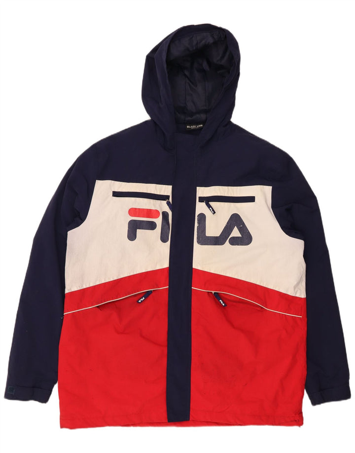 Jachetă Windbreaker pentru bărbați cu grafică FILA UK 44 2XL, multicoloră
