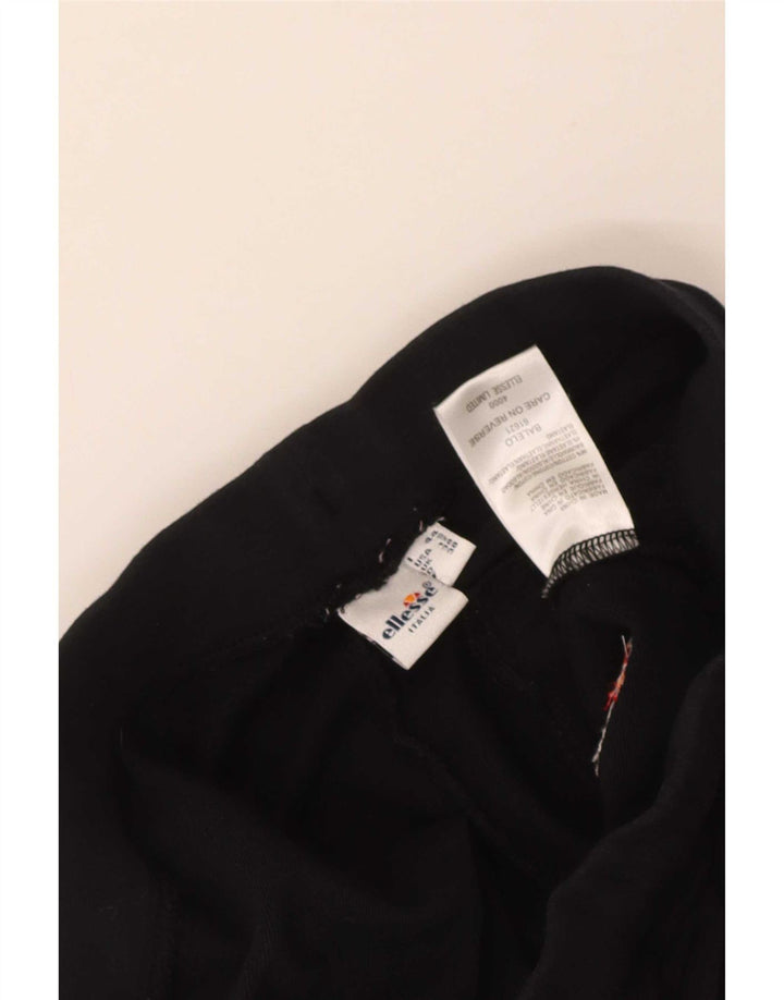 Pantaloni de trening pentru femei Ellesse UK 12 mediu negru, bumbac color bloc