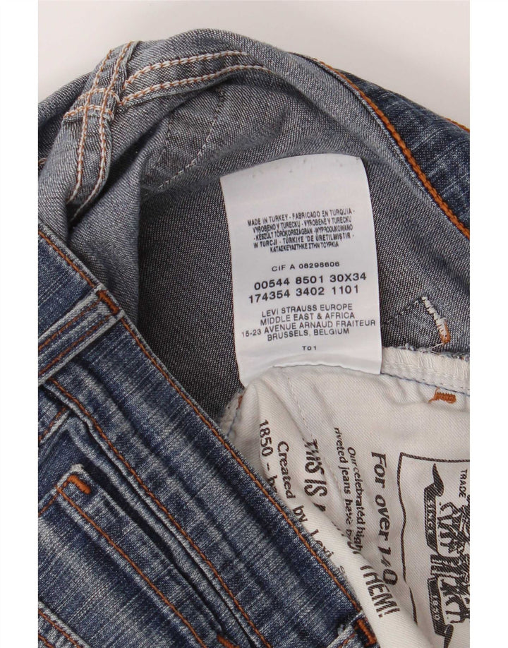 Blugi evazați pentru femei Levi's W30 L30 Bumbac albastru