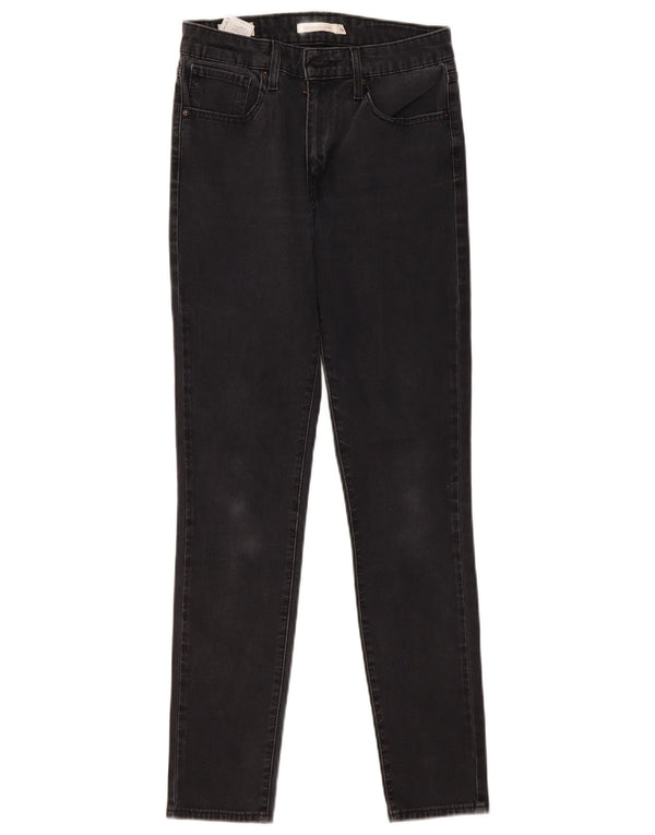 Blugi skinny cu talie înaltă 721 Levi's pentru femei L28 L30, bumbac negru