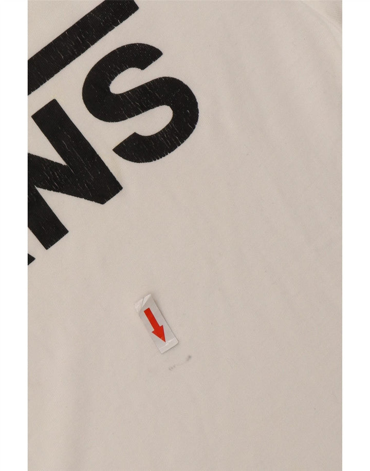 VANS Womens Graphic T-Shirt Top UK 6 XS White