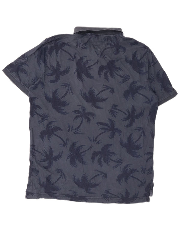 Tricou polo pentru bărbați Tommy Hilfiger, cu croiala slim, XL bleumarin, hawaian