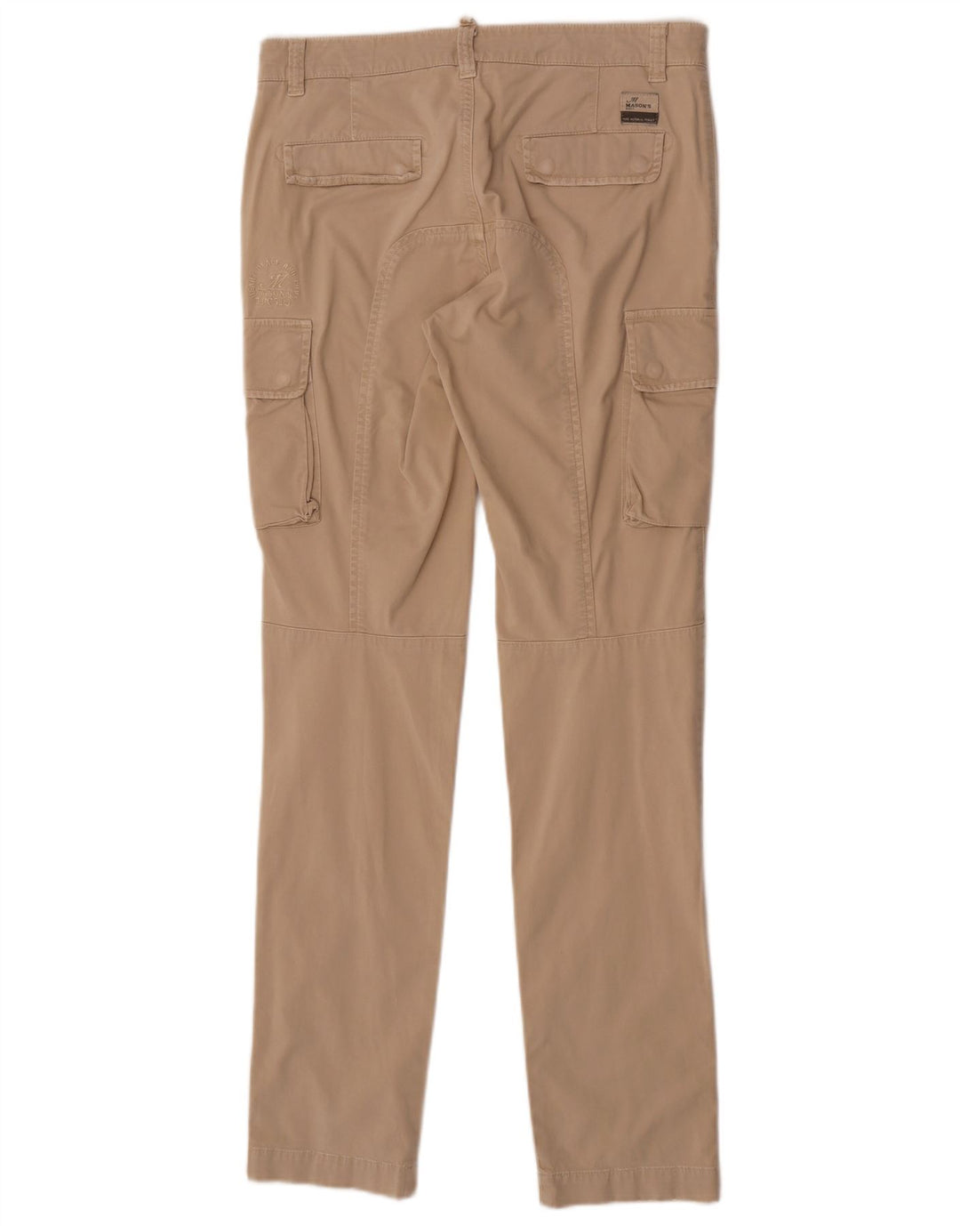 Pantaloni cargo subțiri pentru bărbați Mason's, L31 L34, bumbac bej
