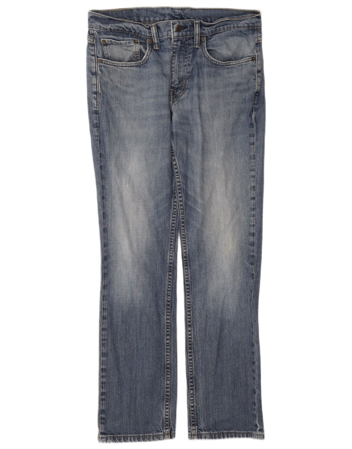 Blugi slim pentru bărbați Levi's W32 L30 Bumbac albastru