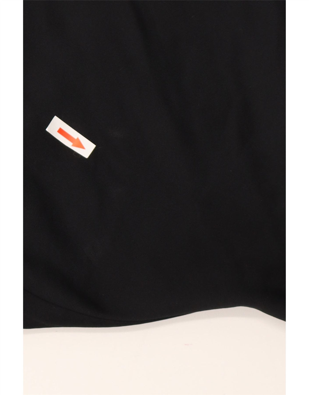 Top de trening pentru bărbați Dri Fit, cu fermoar și gât, negru, colorblock