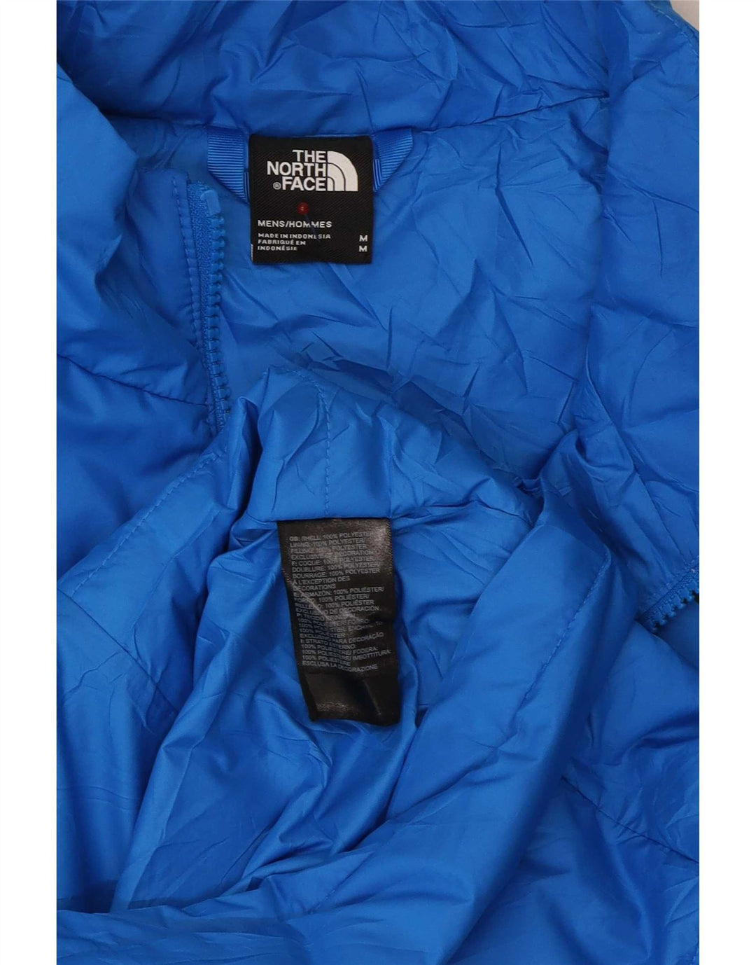 Jachetă căptușită The North Face pentru bărbați UK 38 Medium Blue Poliester