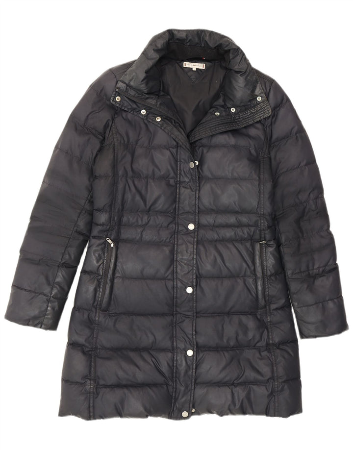 Palton căptușit pentru femei Tommy Hilfiger UK 10 Small Gri Poliester