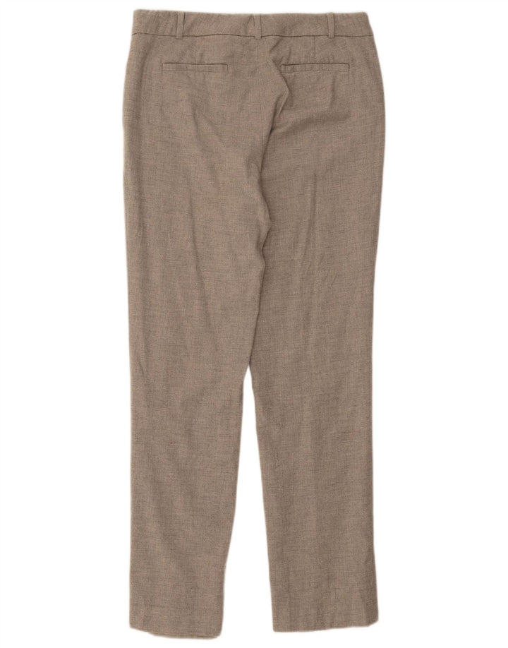 Pantaloni chino subțiri pentru femei Ralph Lauren US 8 Medium L32 L30 Lână gri